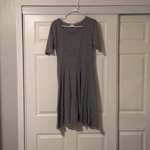 Gray Lularoe Nicole dress
